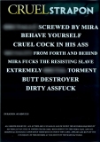 Cruel Strapon Screwed by Mira FEMDOM